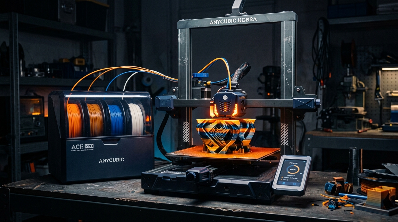 Anycubic S1 Max con ACE Pro 2